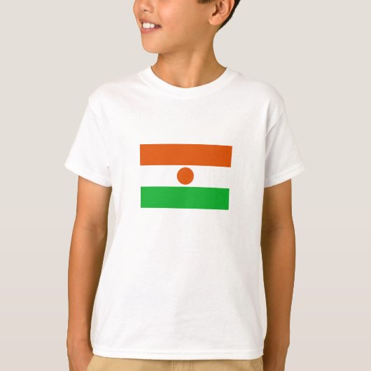 T-shirt Drapeau du Niger (Devant)