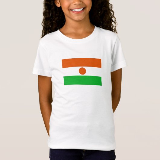 T-Shirt Drapeau du Niger (Devant)