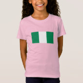 T-Shirt Drapeau du Nigéria (Devant)