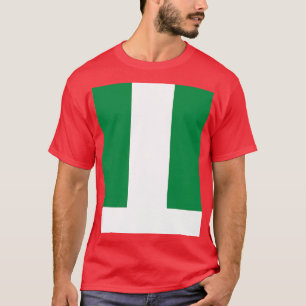 T-shirt Drapeau du Nigéria