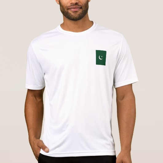 T-shirt Drapeau du Pakistan (Devant)