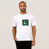 T-shirt Drapeau du Pakistan (Devant entier)