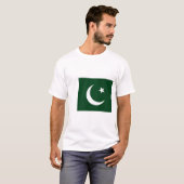T-shirt Drapeau du Pakistan (Devant entier)