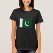 T-shirt Drapeau du Pakistan (Devant)