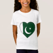 T-Shirt Drapeau du Pakistan (Devant)