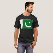 T-shirt Drapeau du Pakistan (Devant entier)