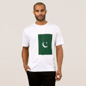T-shirt Drapeau du Pakistan (Devant entier)