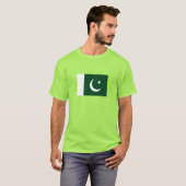 T-shirt Drapeau du Pakistan (Devant entier)