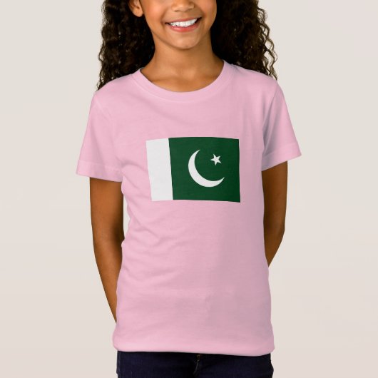 T-Shirt Drapeau du Pakistan (Devant)