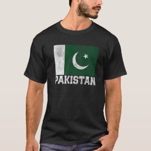 T-shirt Drapeau du Pakistan Fierté Racines Pays Famille Na