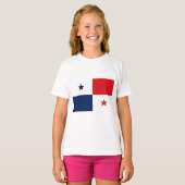 T-shirt Drapeau du Panama (Devant entier)