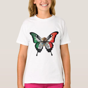 T-shirt Drapeau du papillon noir du Mexique