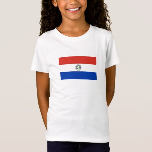 T-Shirt Drapeau du Paraguay (Devant)