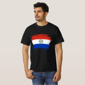 T-shirt Drapeau du Paraguay (Devant entier)