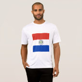 T-shirt Drapeau du Paraguay (Devant entier)