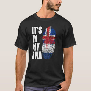 T-shirt Drapeau du patrimoine de l'ADN mixte néerlandais e