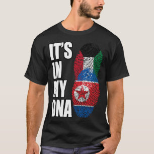 T-shirt Drapeau du patrimoine génétique mixte koweïtien et