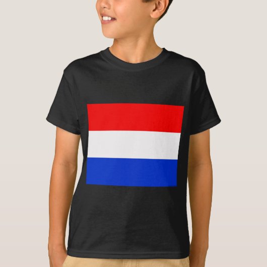 T-shirt Drapeau du Pays-Bas (Devant)