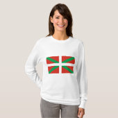 T-shirt Drapeau du Pays basque (Devant entier)