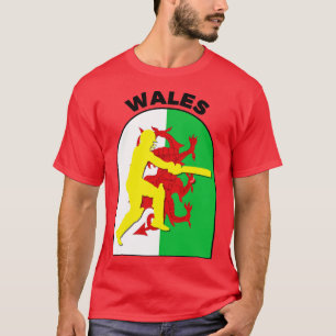 T-shirt Drapeau du Pays de Galles