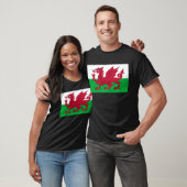 T-shirt drapeau du pays de galles (Unisexe)