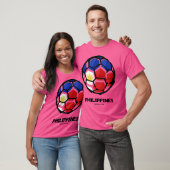 T-shirt Drapeau du pays Philippines (Unisexe)