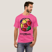 T-shirt Drapeau du pays Seychelles (Devant entier)