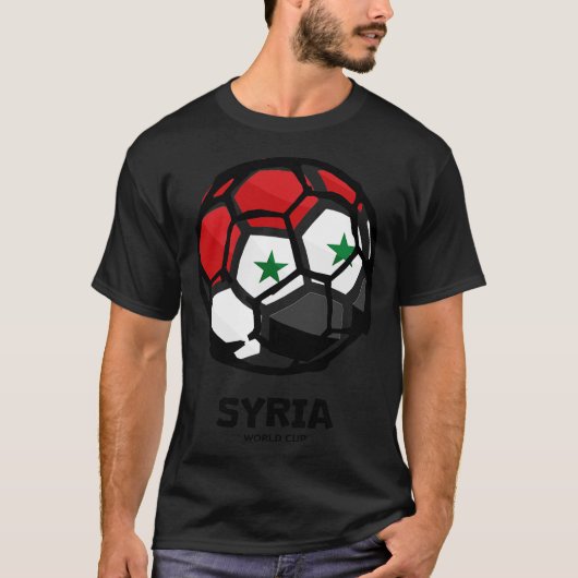 T-shirt Drapeau du pays Syrie (Devant)