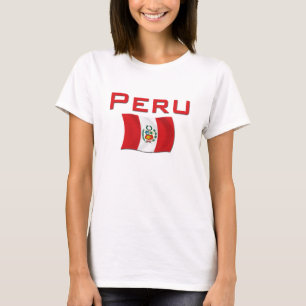 T-shirt Drapeau du Pérou