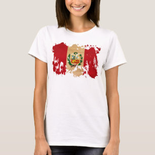 T-shirt Drapeau du Pérou