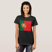 T-shirt Drapeau du Portugal (Devant entier)