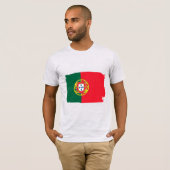 T-shirt Drapeau du Portugal (Devant entier)