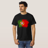 T-shirt Drapeau du Portugal (Devant entier)