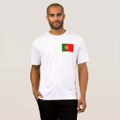 T-shirt Drapeau du Portugal (Devant entier)