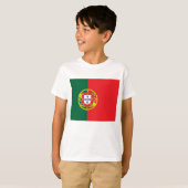 T-shirt Drapeau du Portugal (Devant entier)