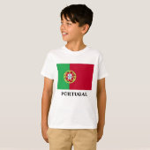 T-shirt Drapeau du Portugal (Devant entier)