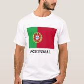 T-shirt Drapeau du Portugal (Devant)