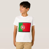 T-shirt Drapeau du Portugal (Devant entier)