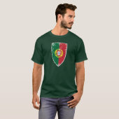 T-shirt Drapeau du Portugal (Devant entier)