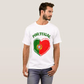 T-shirt Drapeau du Portugal (Devant entier)
