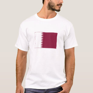 T-shirt Drapeau du Qatar