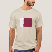 T-shirt Drapeau du Qatar (Devant)
