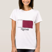 T-shirt Drapeau du Qatar (Devant)
