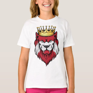 T-shirt Drapeau du roi Lion d'Autriche