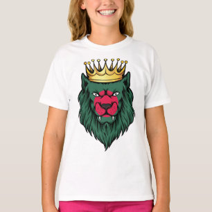 T-shirt Drapeau du roi Lion du Bangladesh