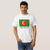 T-shirt Drapeau du Royaume du Kurdistan (1922-1924, 1925) (Devant entier)