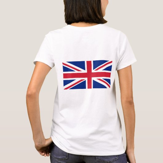 T-shirt Drapeau du Royaume-Uni (Dos)