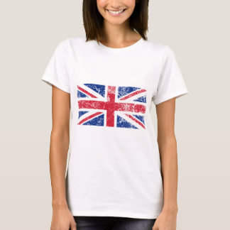 T-shirt Drapeau du Royaume-Uni en détresse