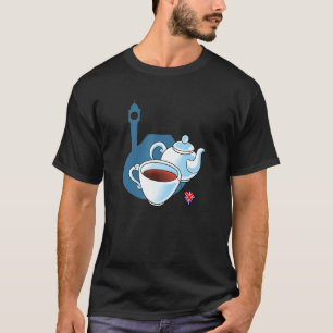 T-shirt Drapeau Du Royaume-Uni I Union Jack I Teapot A