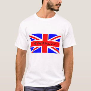 T-shirt Drapeau du Royaume-Uni VE jour 2025